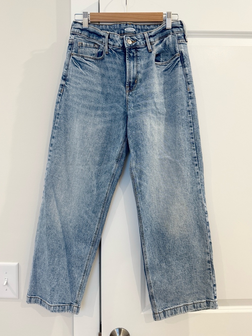 Old Navy • High Rise Alicia Wide Leg Jeans 99% Cotton